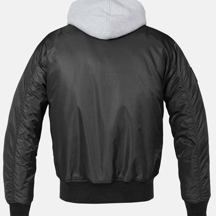 Hooded Flight Bomber Jacket