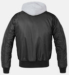 Hooded Flight Bomber Jacket