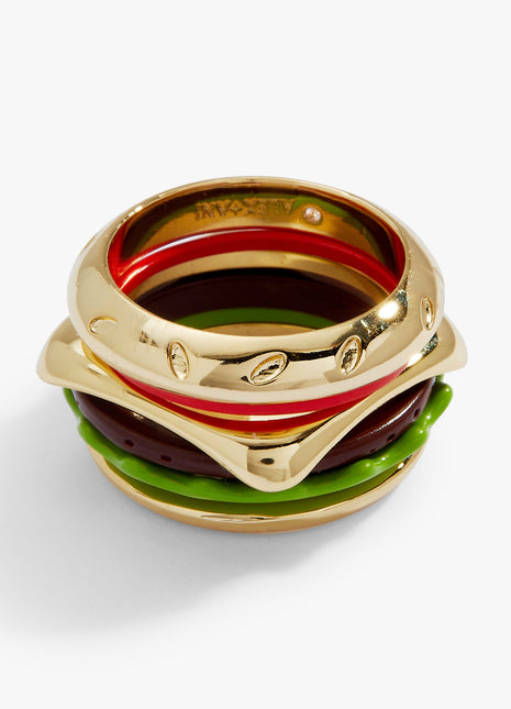 Hot Grill Summer Hamburger Stacking Ring