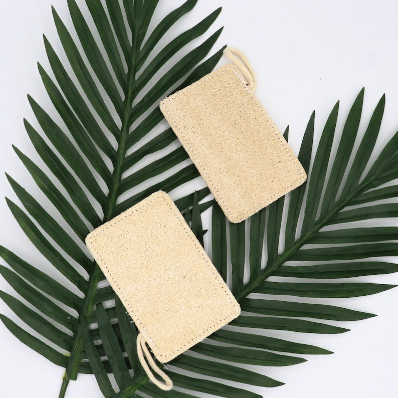 Natural Cotton Fiber Loofah (Set of 2) Selfcare J and L Naturals