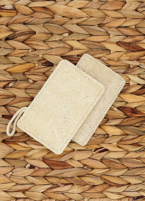 Natural Cotton Fiber Loofah (Set of 2) Selfcare J and L Naturals