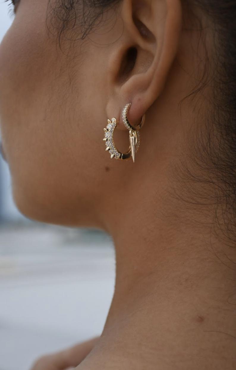 Miss Spike Earring Set Earrings Views & Co