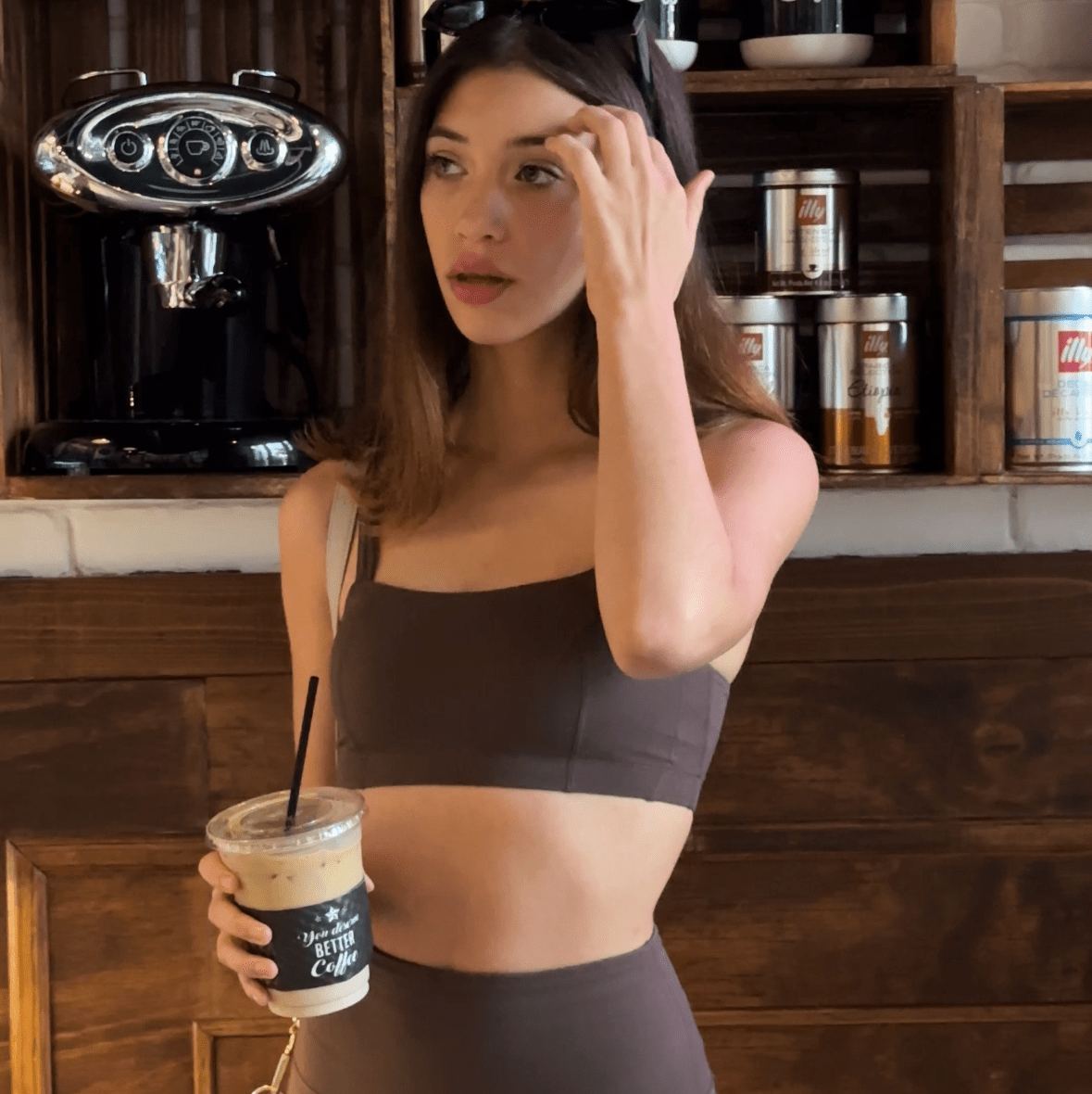 Indy Top Activewear Rockstar Peach