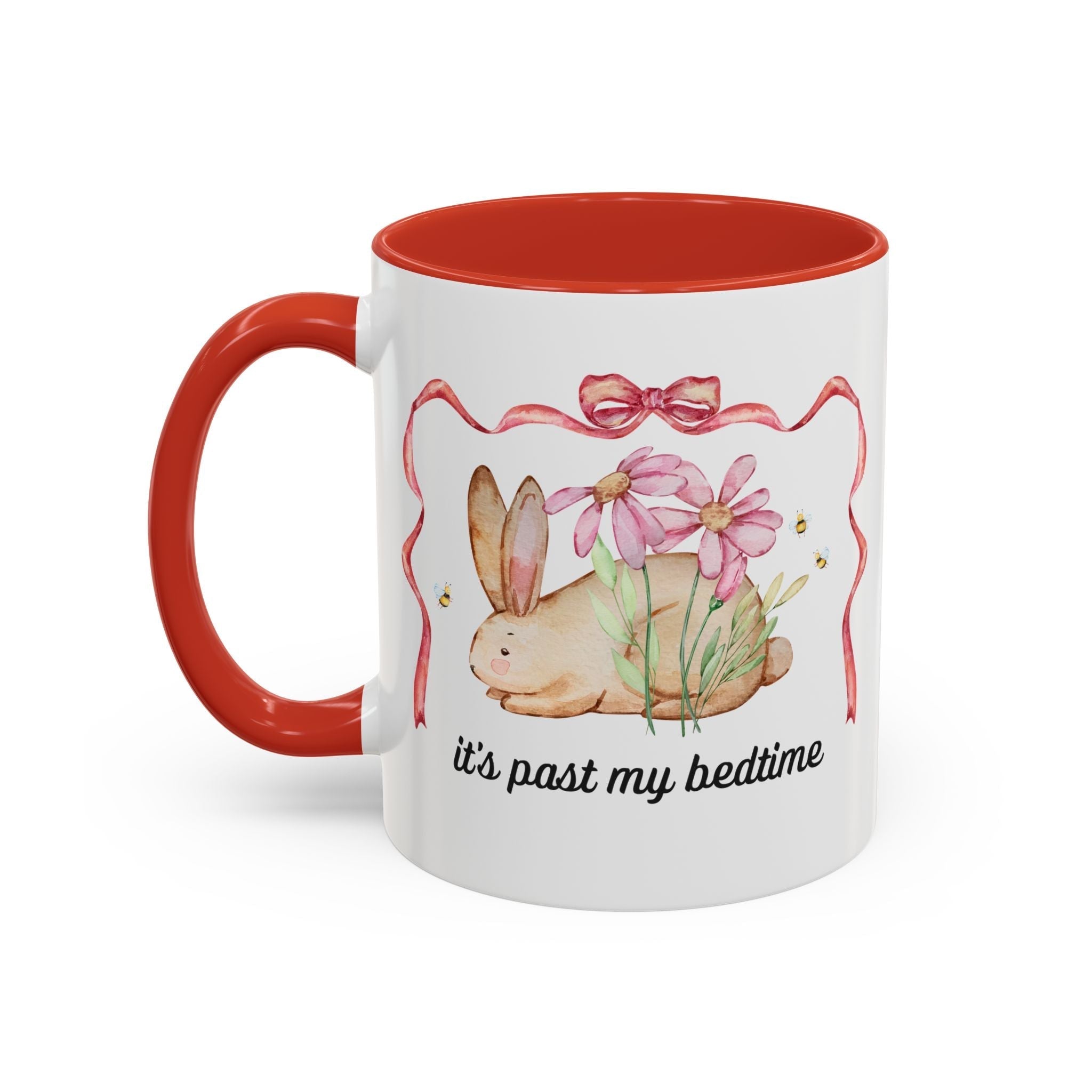 It's Past My Bedtime Bunny Ceramic Mug Mug Opal and June