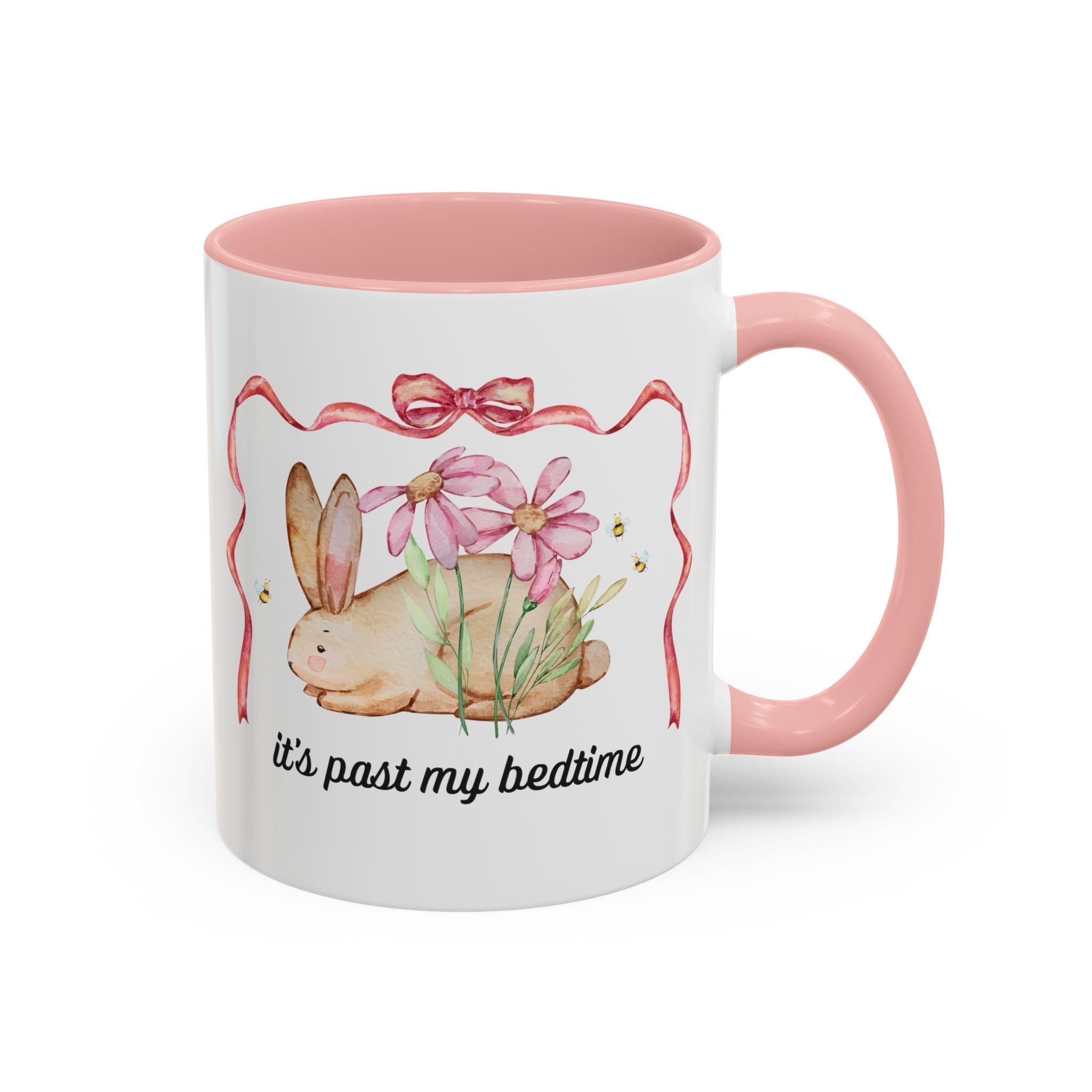 It's Past My Bedtime Bunny Ceramic Mug Mug Opal and June
