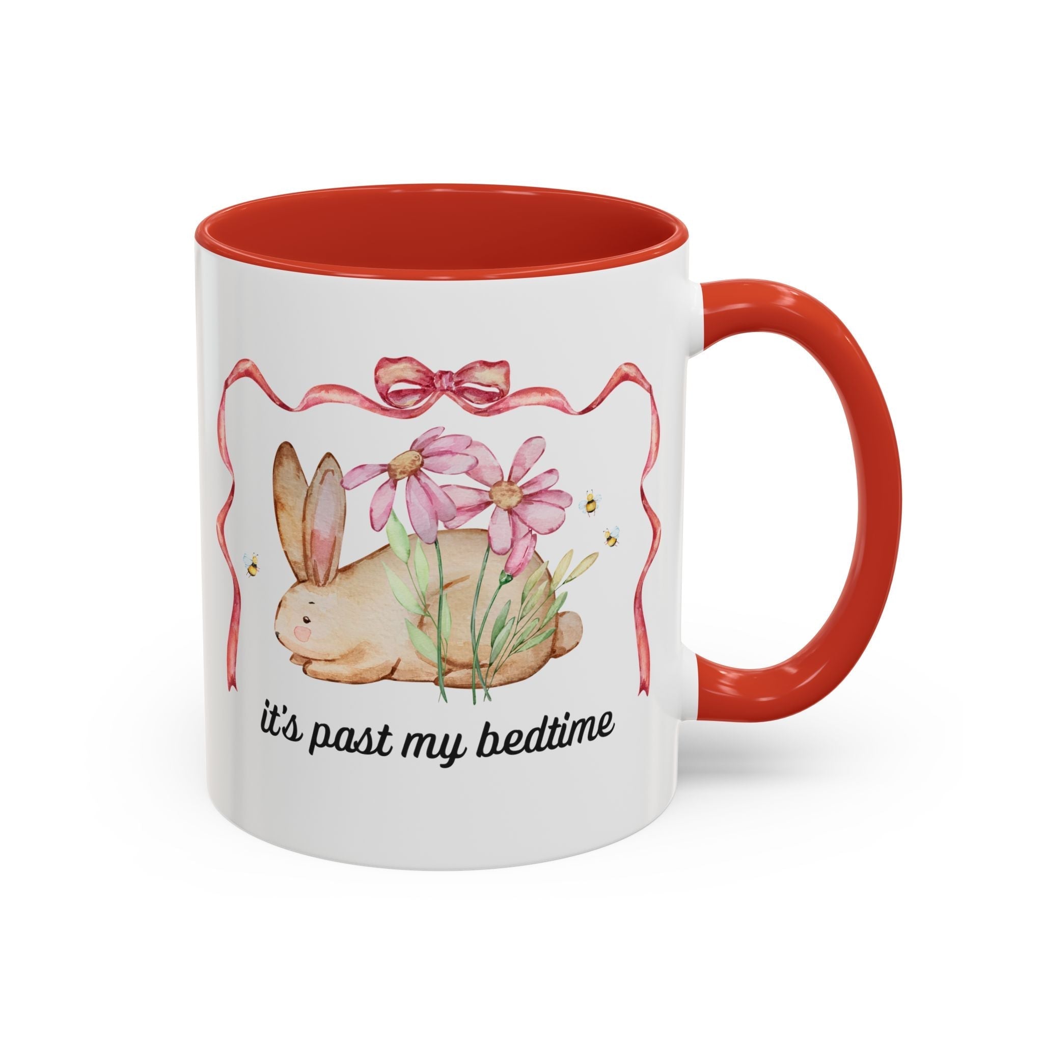 It's Past My Bedtime Bunny Ceramic Mug Mug Opal and June