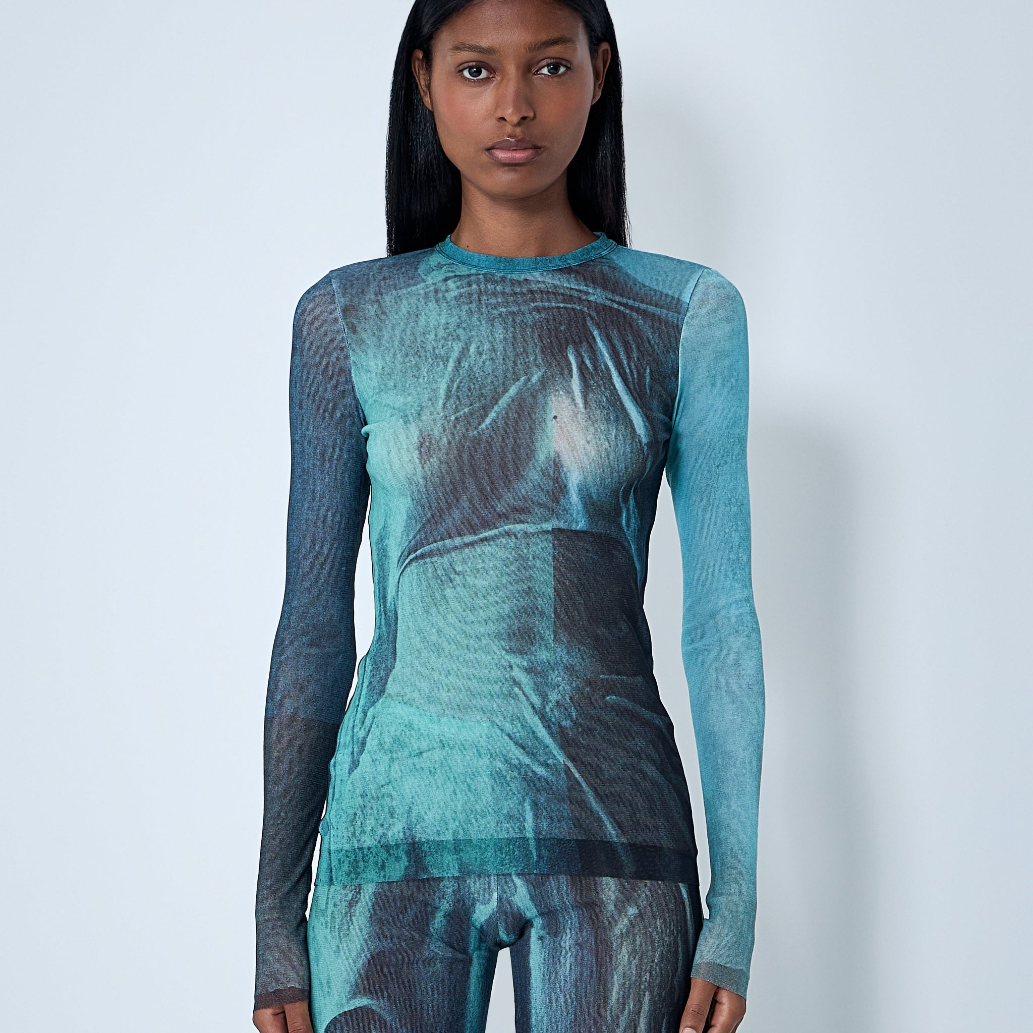 Jean Paul Gaultier Women Water Mesh Top