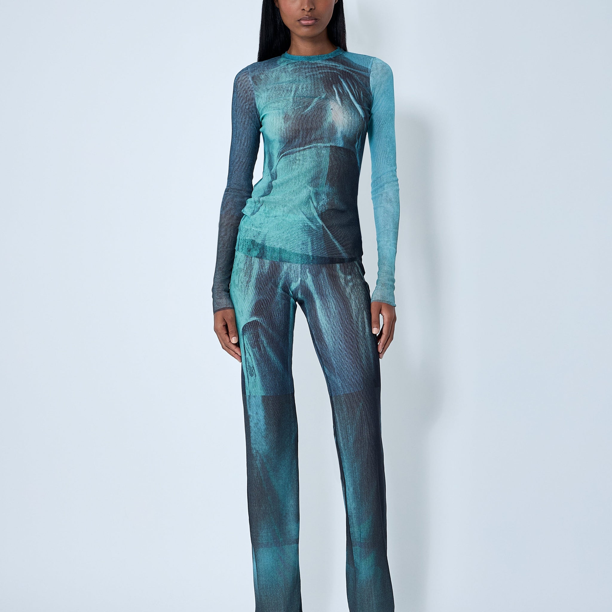Jean Paul Gaultier Women Water Mesh Top