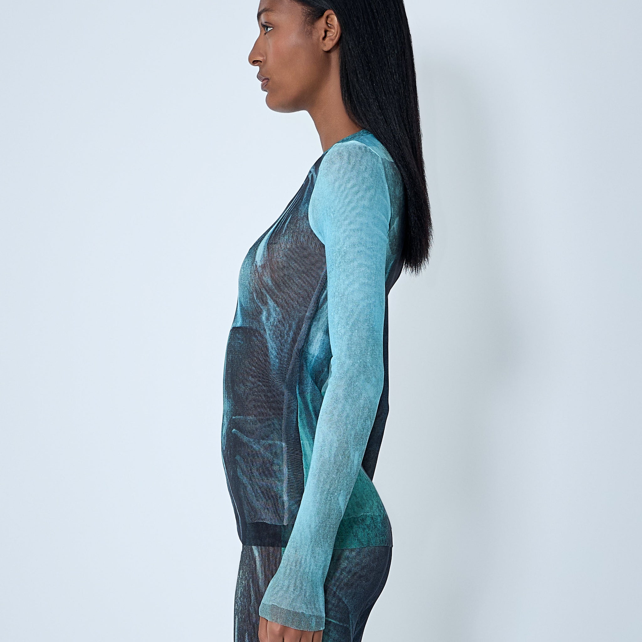 Jean Paul Gaultier Women Water Mesh Top
