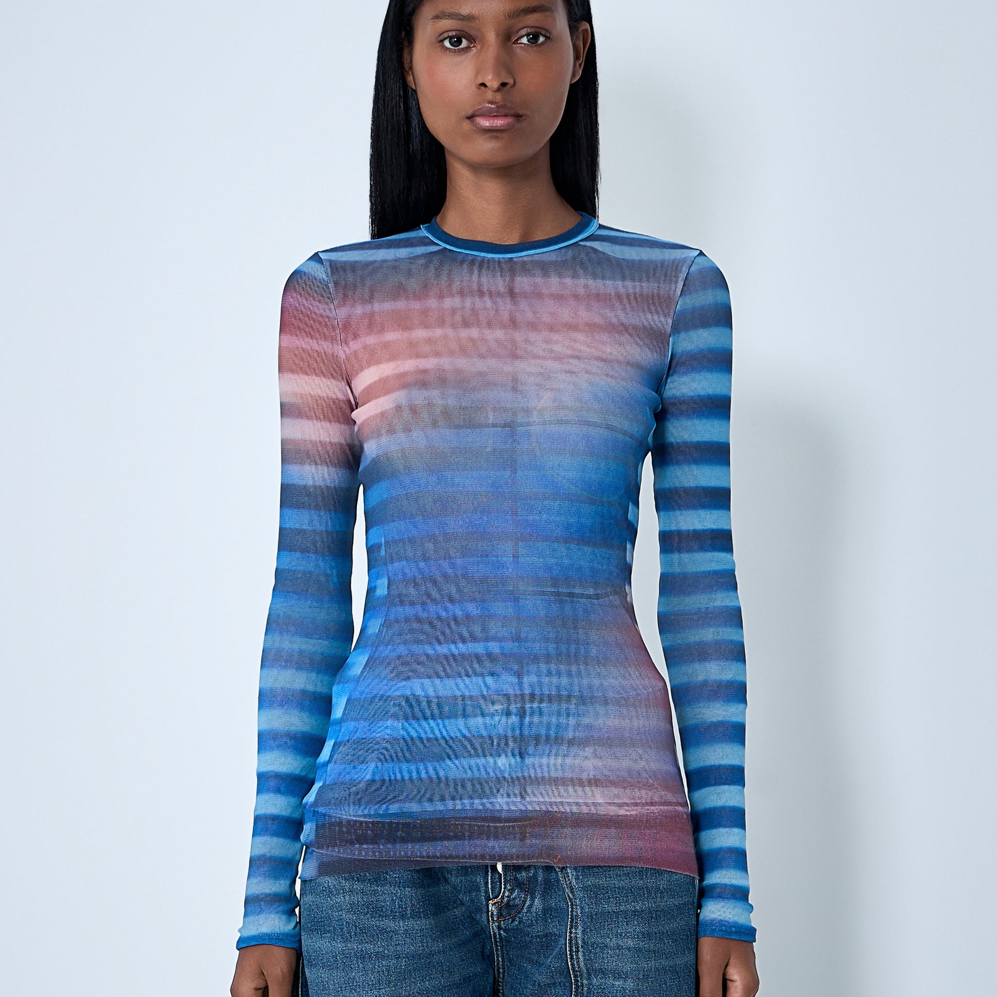 Jean Paul Gaultier Women Air Mesh Top