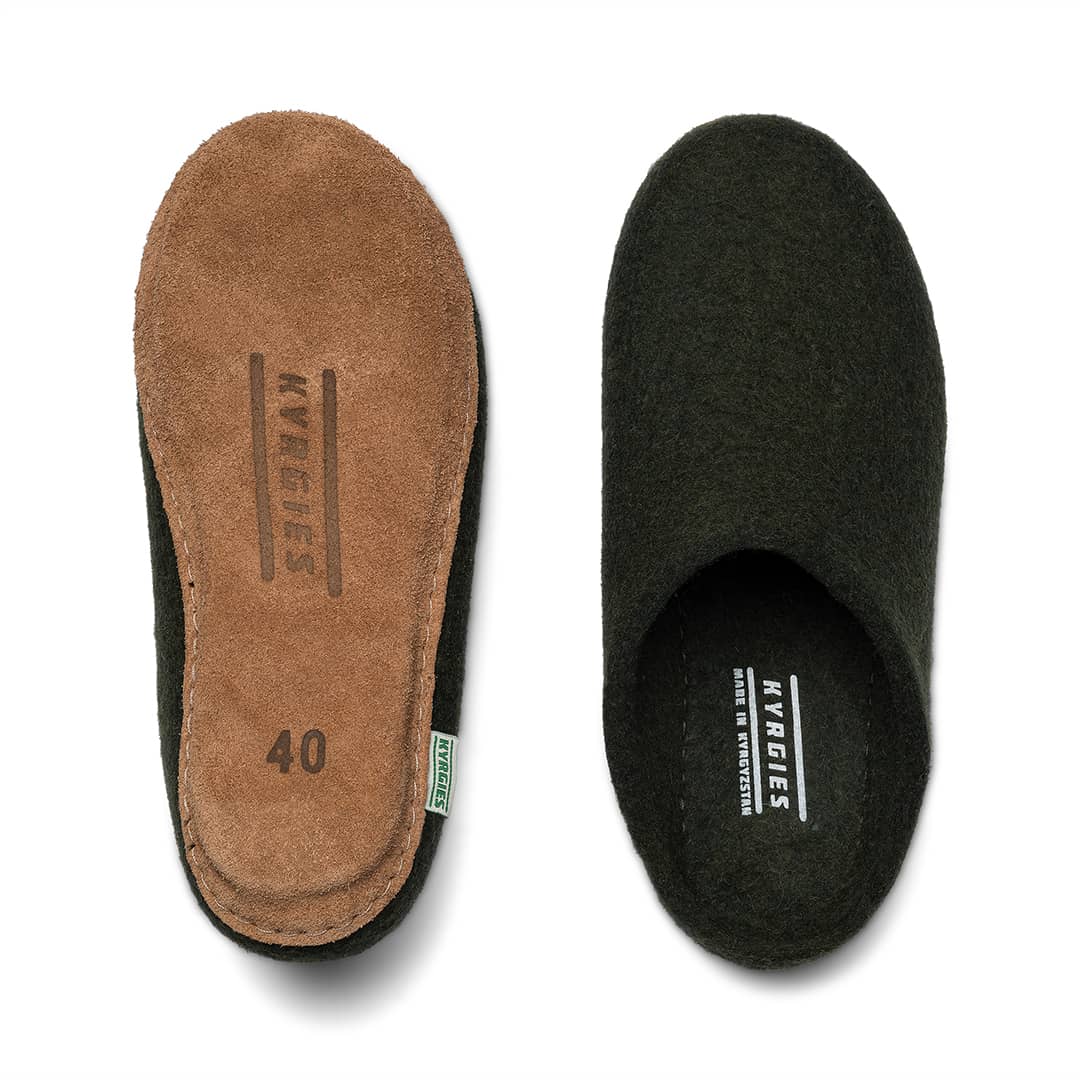 Kyrgies Molded Sole Slipper- Low Back