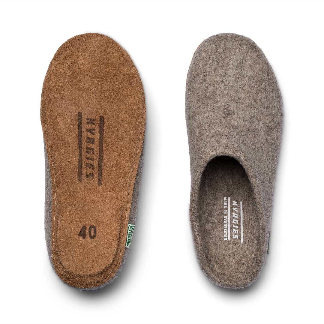 Kyrgies Molded Sole Slipper- Low Back