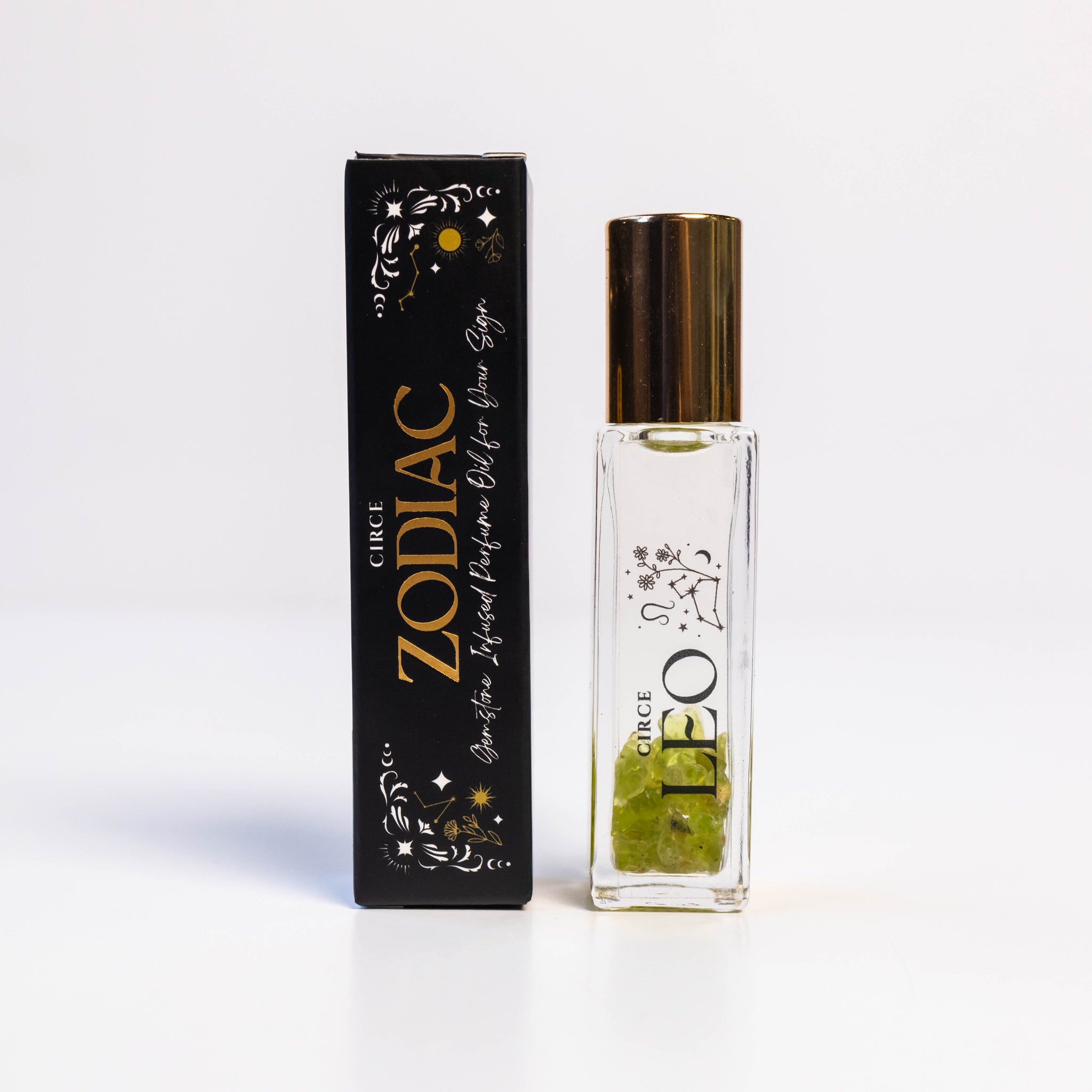 Zodiac Perfume - 12 zodiac gift Gemstone infused LEO perfume Circe Boutique