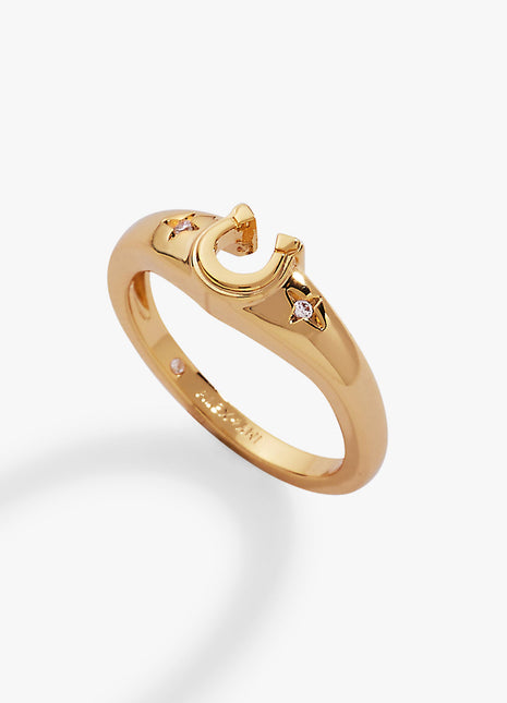 Lucky Horseshoe Ring
