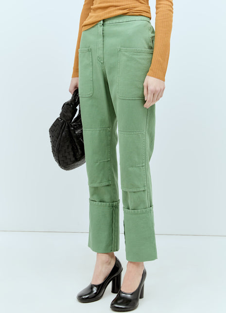 Max Mara Women Cotton Drill Pants