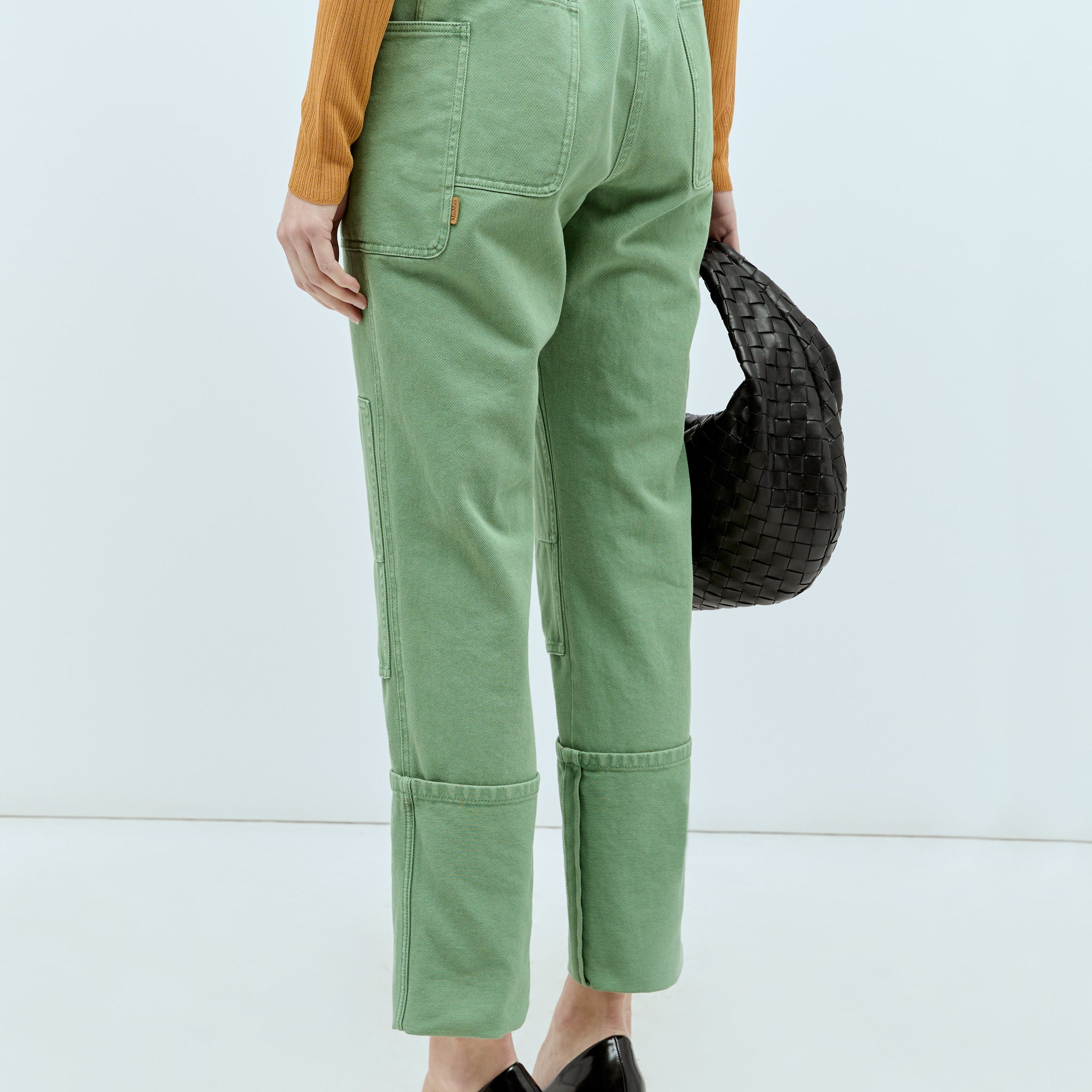 Max Mara Women Cotton Drill Pants