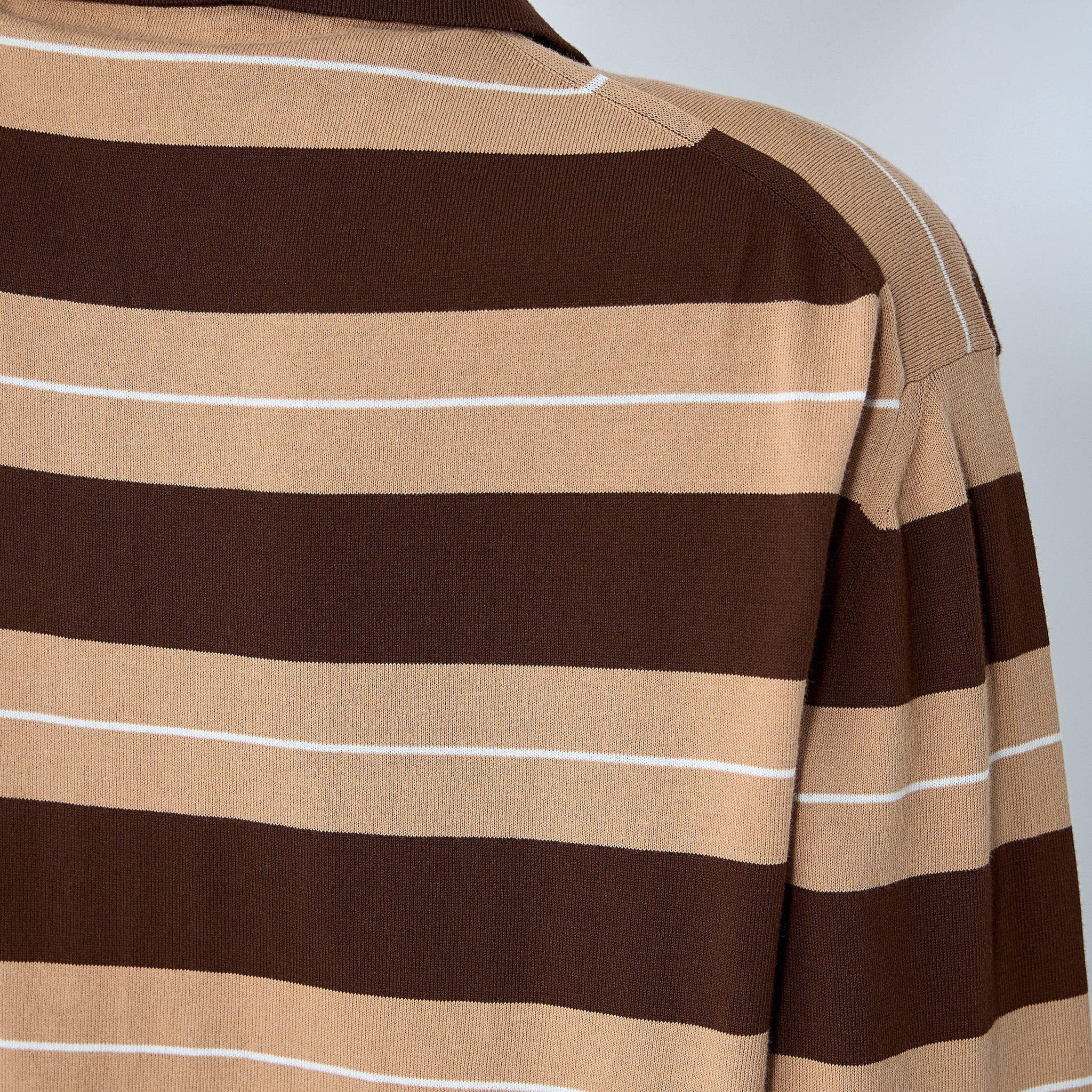 Miu Miu Women Cotton Striped Polo Shirt