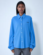 Miu Miu Women Logo Motif Shirt