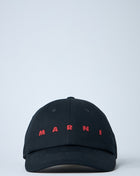 Marni Men Logo Motif Baseball Cap
