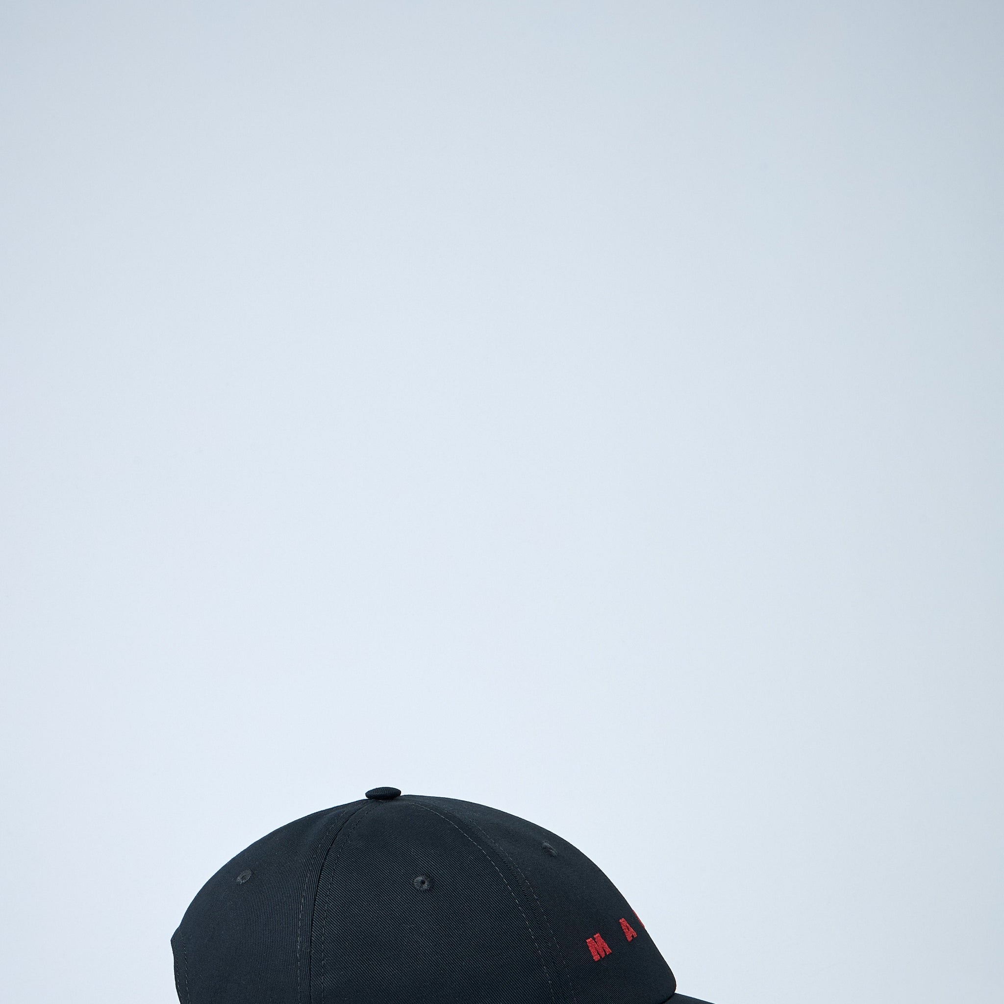 Marni Men Logo Motif Baseball Cap