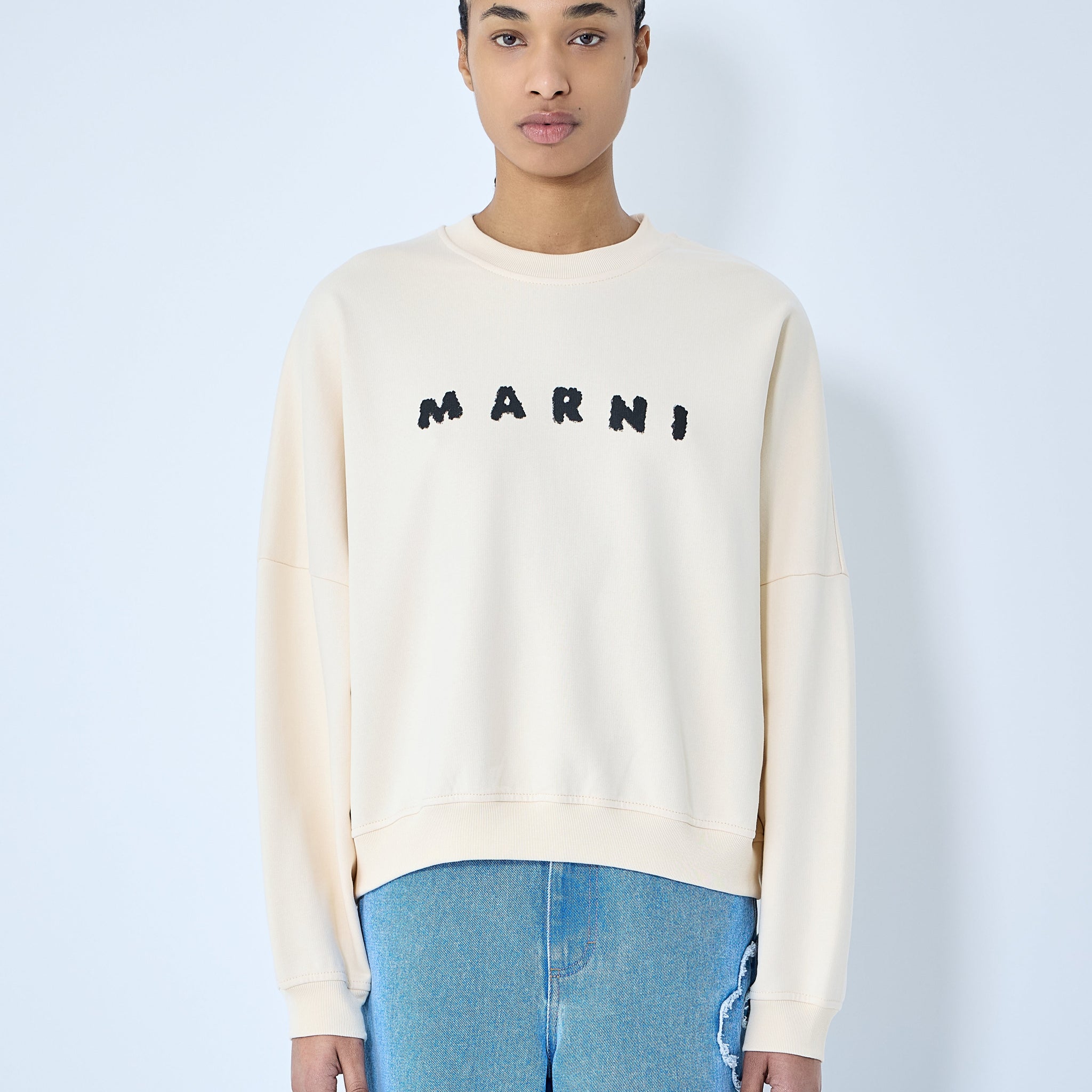 Marni Women Logo Print Sweatshirt