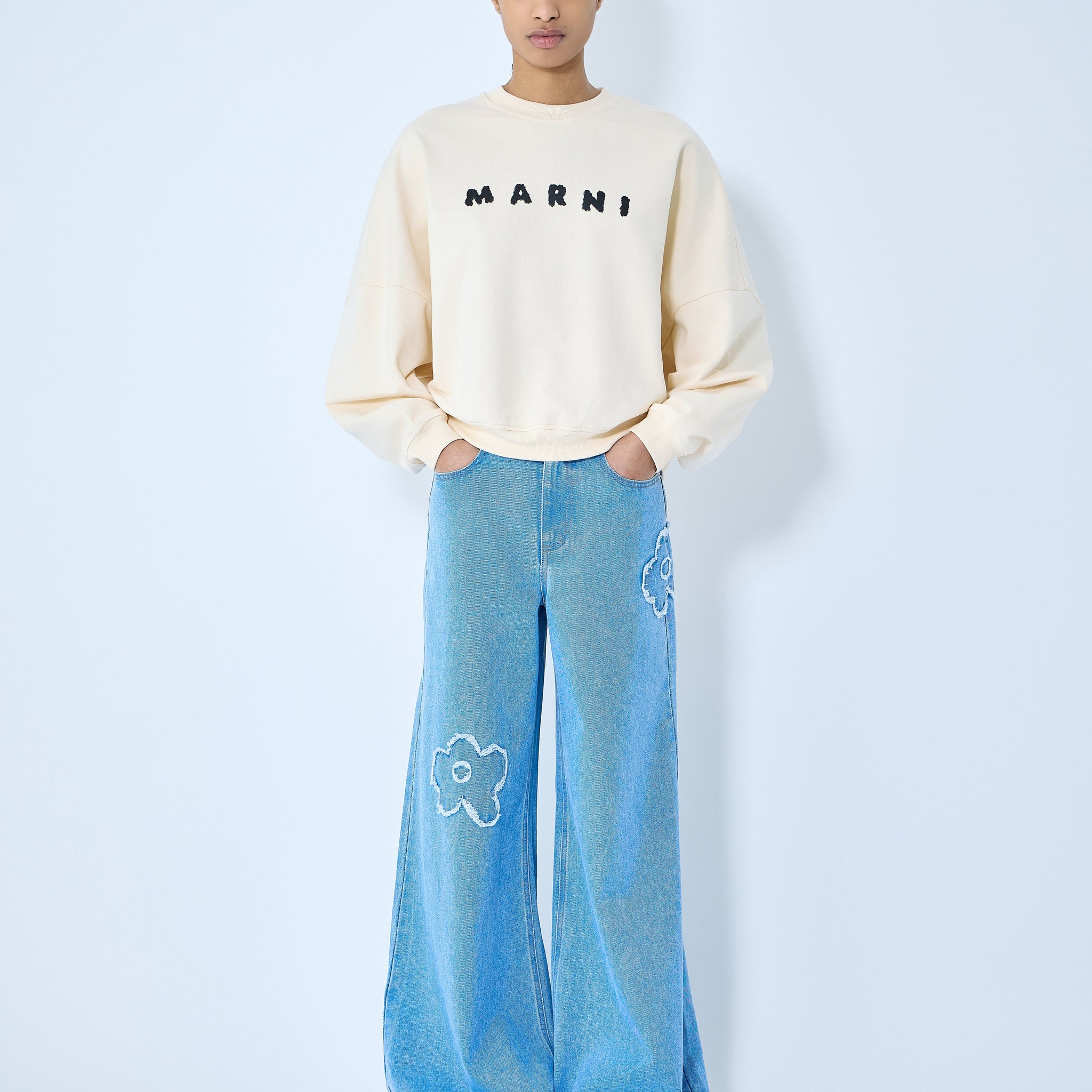 Marni Women Logo Print Sweatshirt