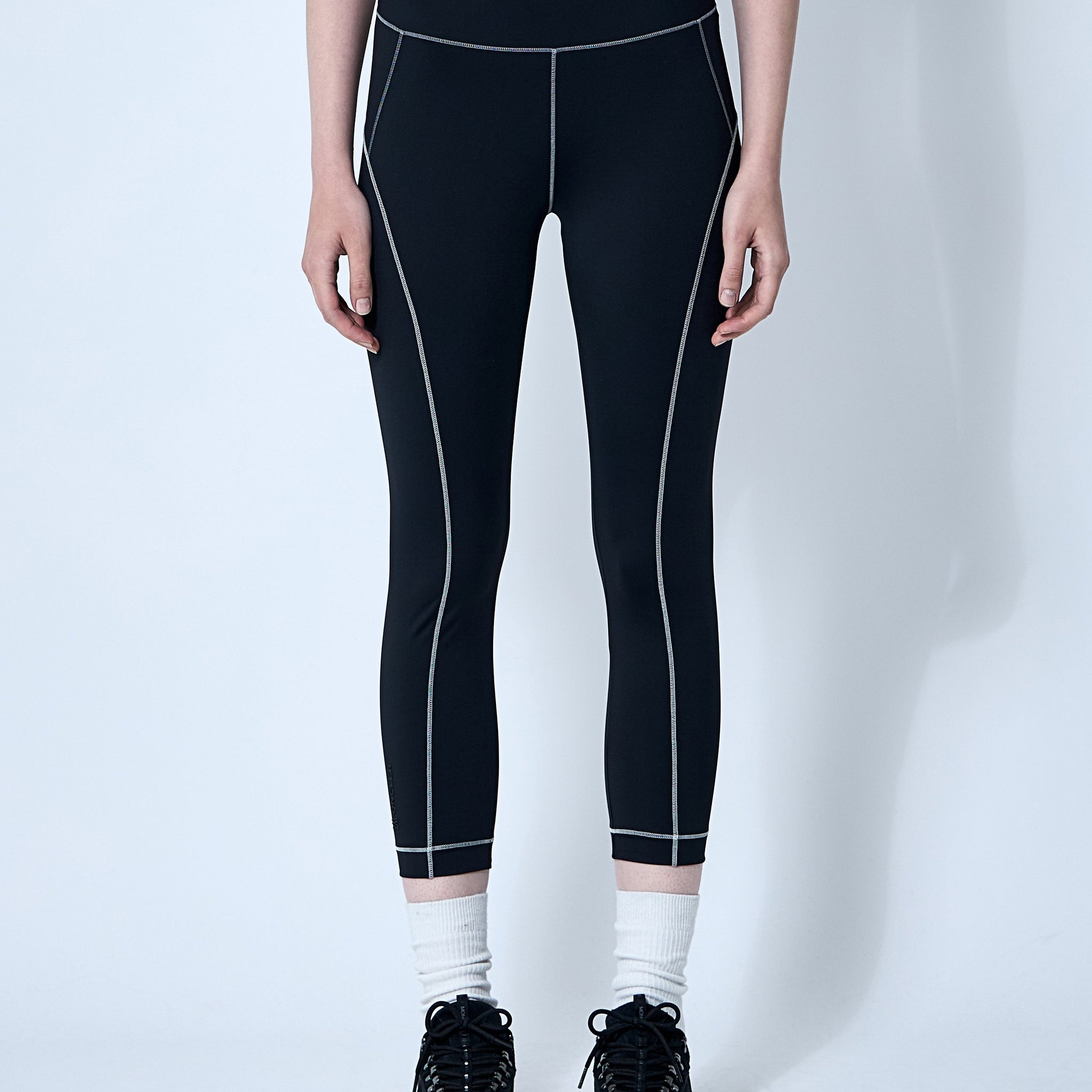 Moncler Grenoble Women Logo Patch Leggings