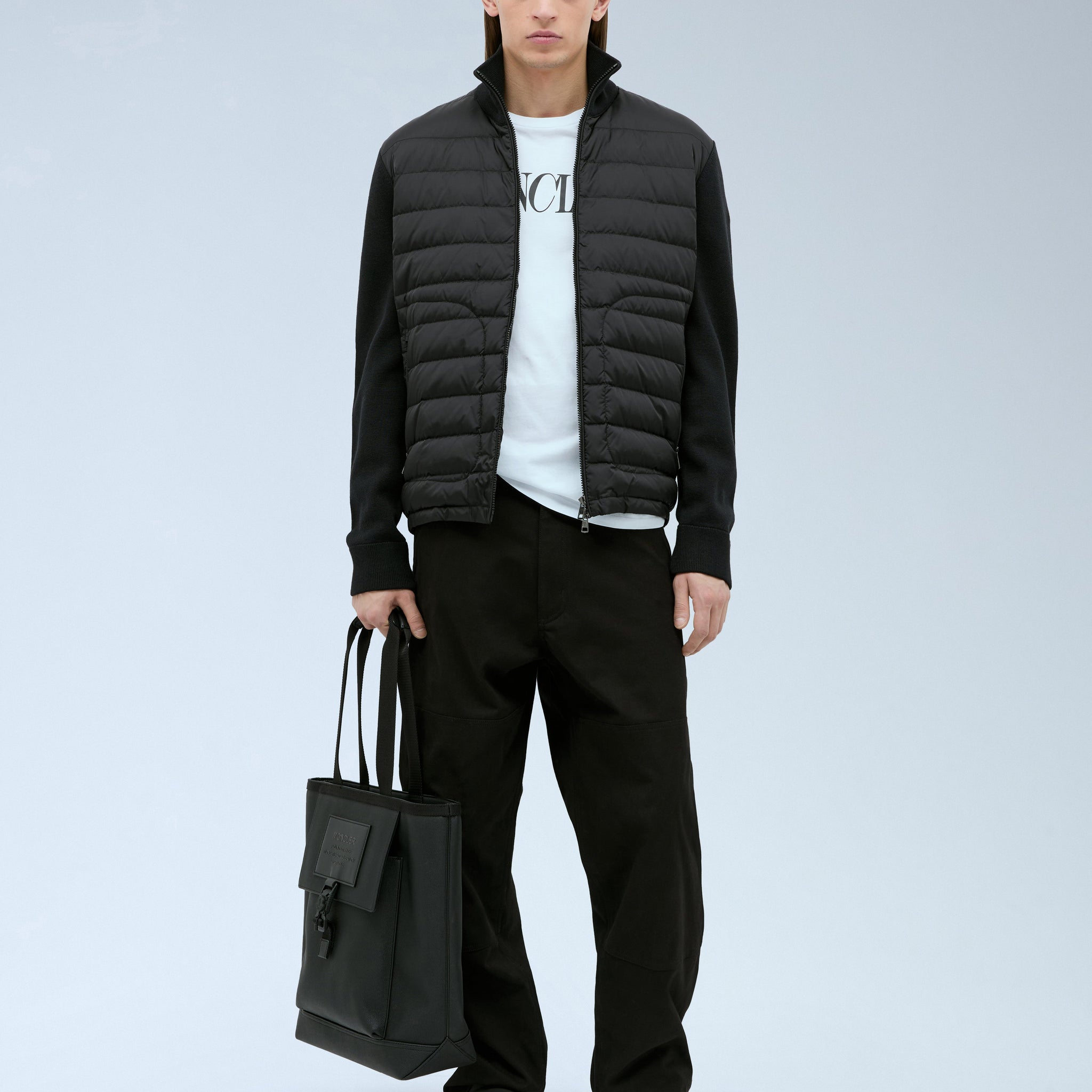 Moncler Men Padded Zip-Up Cardigan