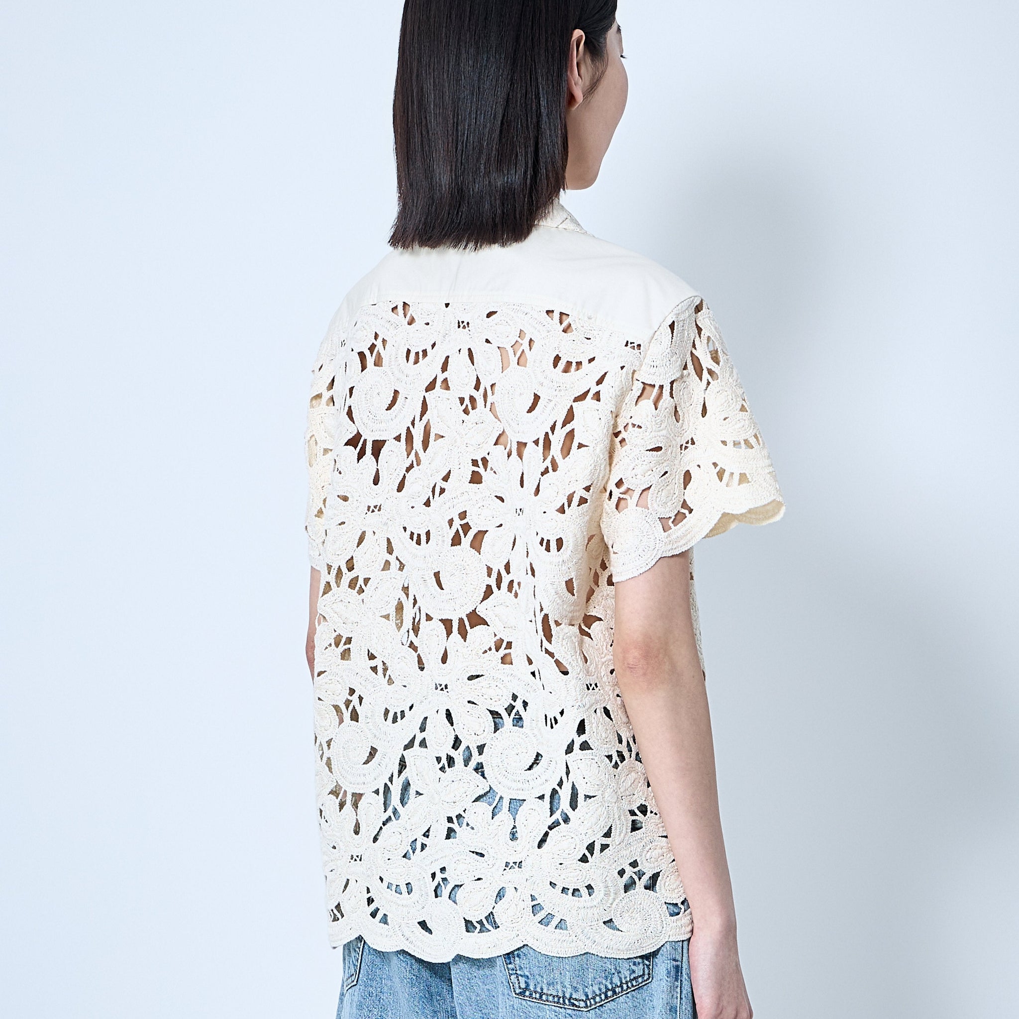 Moncler Women Short Sleeve Button-Down Shirt