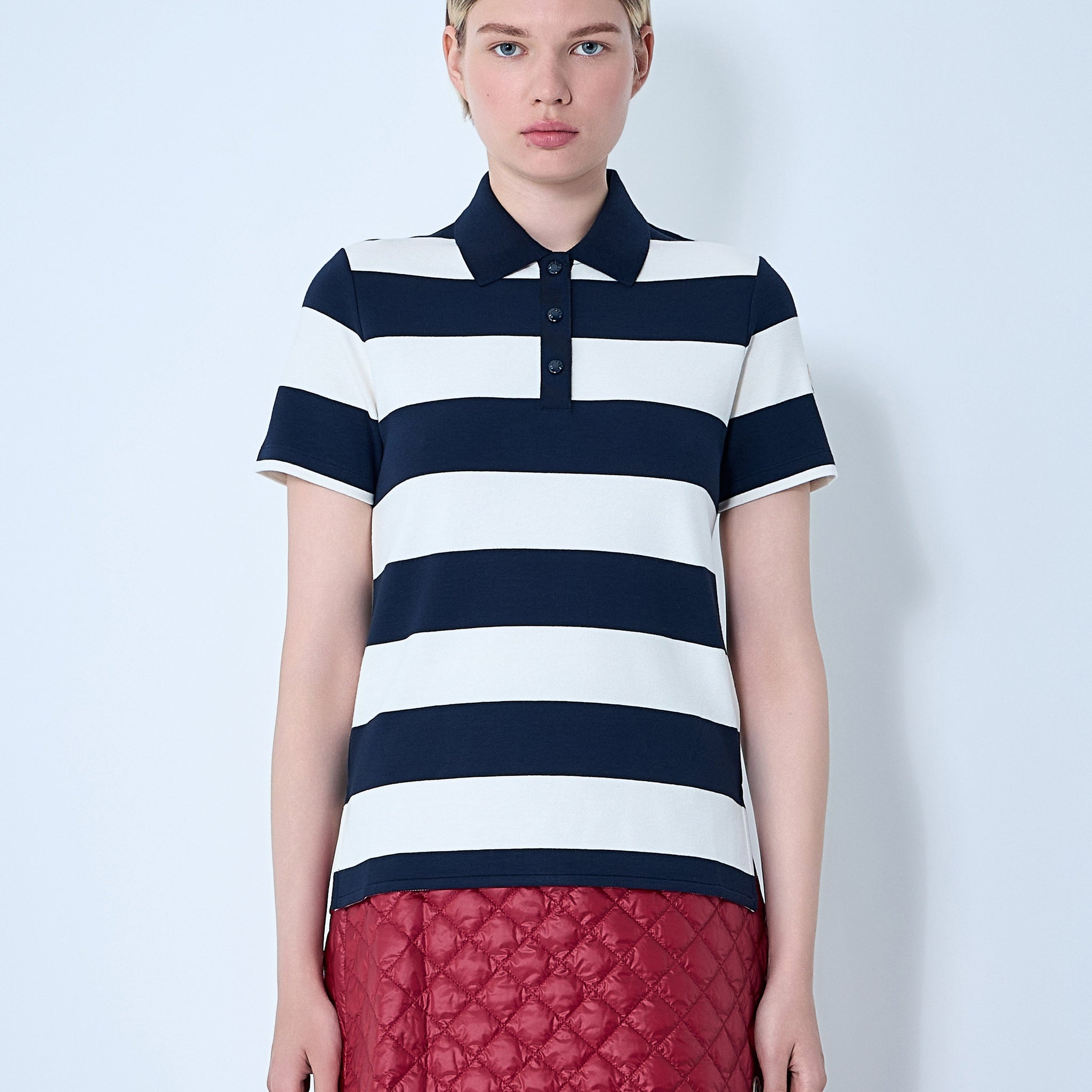 Moncler Women Striped Polo Shirt