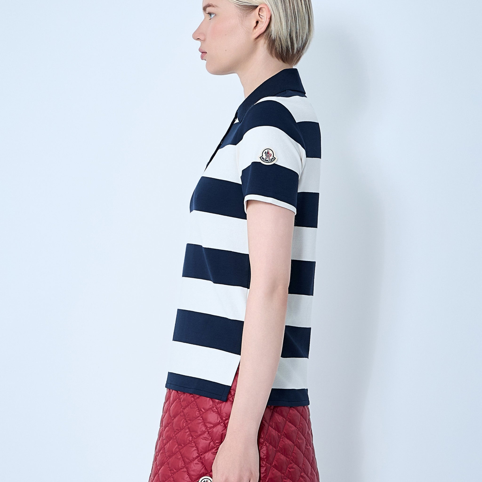 Moncler Women Striped Polo Shirt
