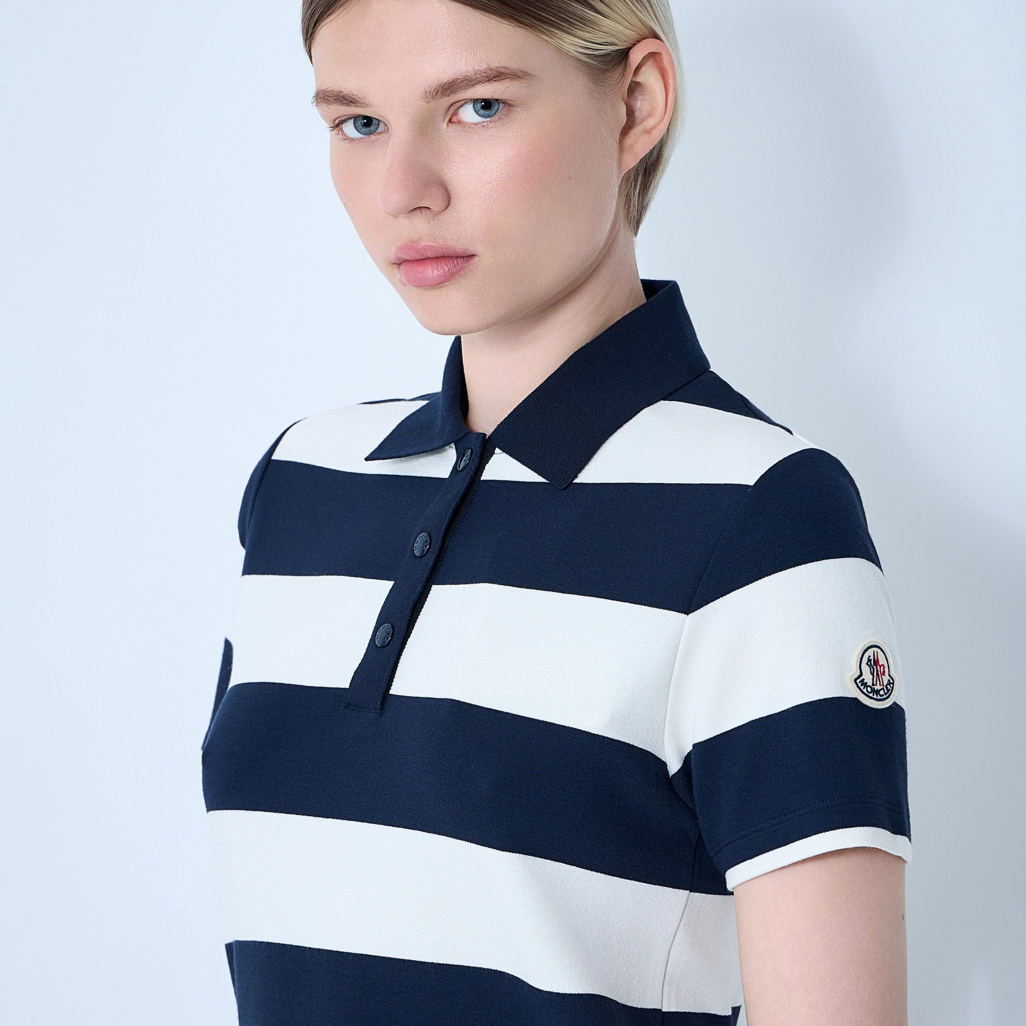 Moncler Women Striped Polo Shirt
