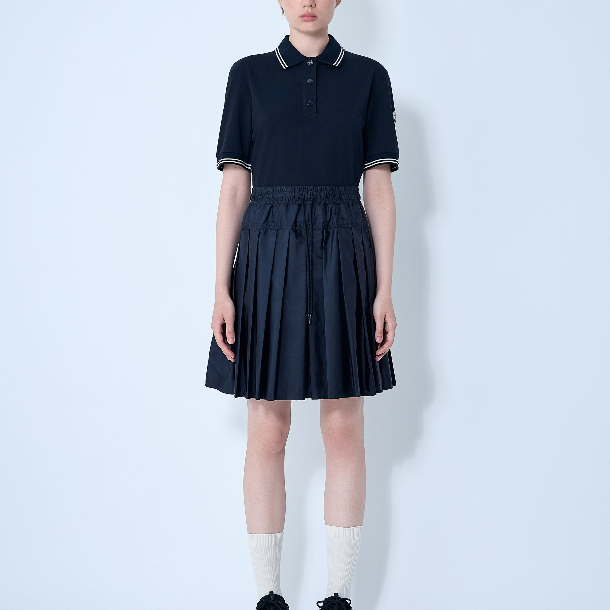 Moncler Women Piquet Polo Shirt Dress