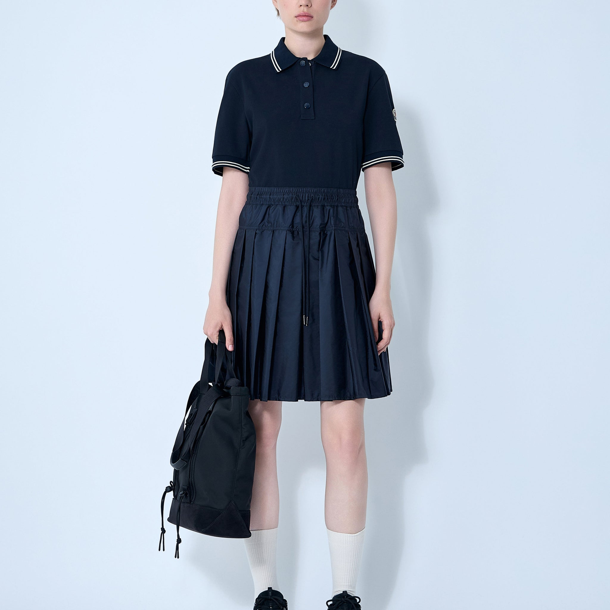 Moncler Women Piquet Polo Shirt Dress