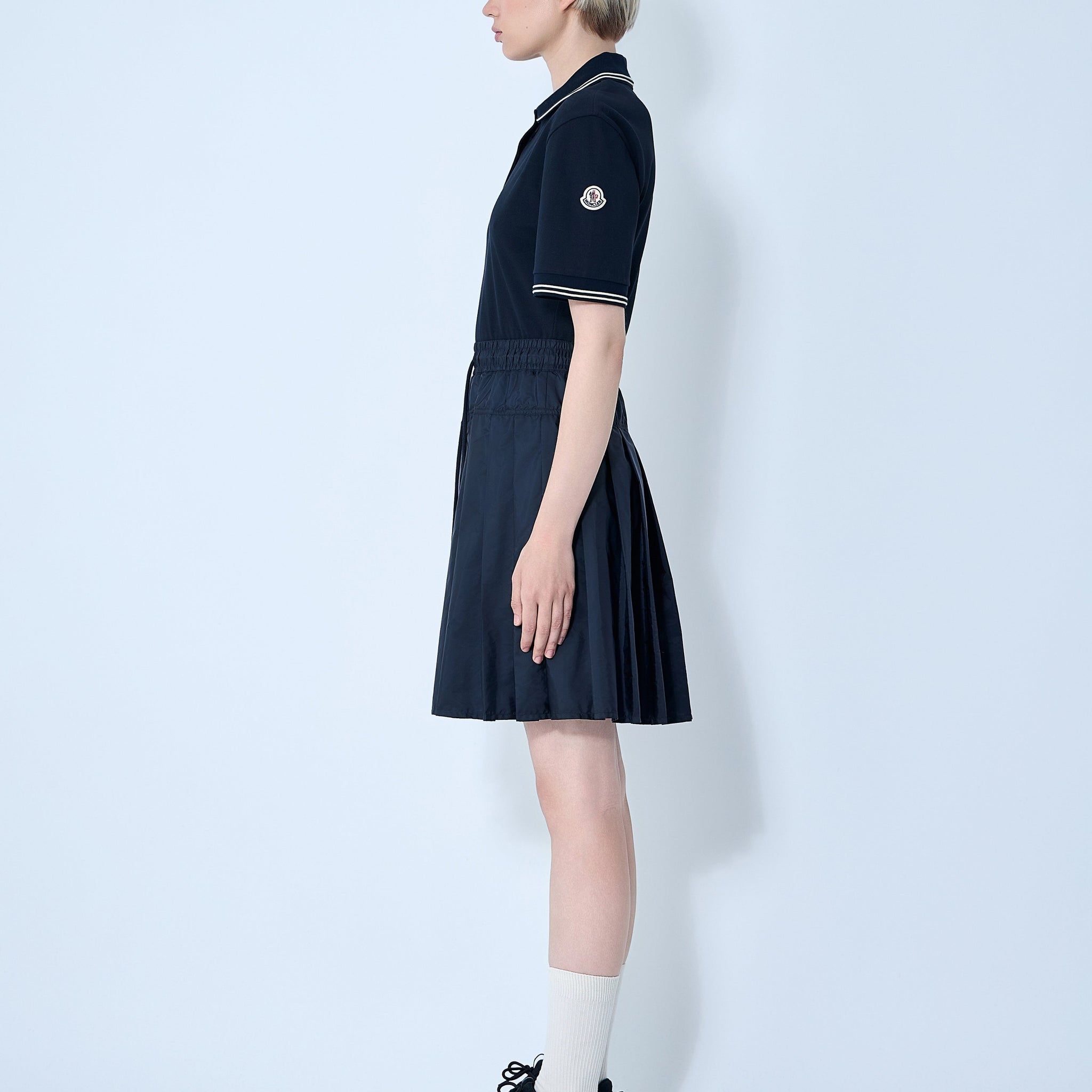 Moncler Women Piquet Polo Shirt Dress