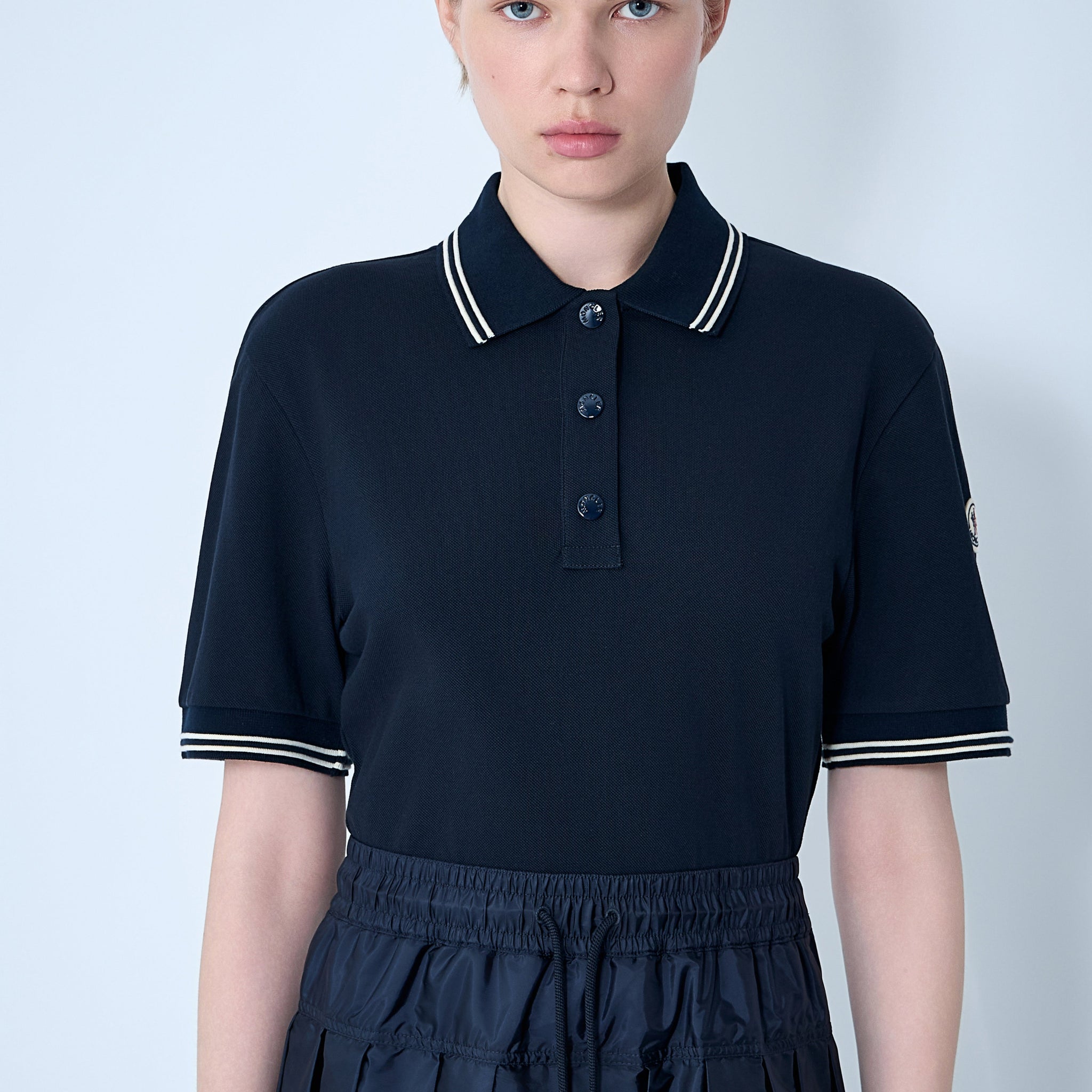 Moncler Women Piquet Polo Shirt Dress