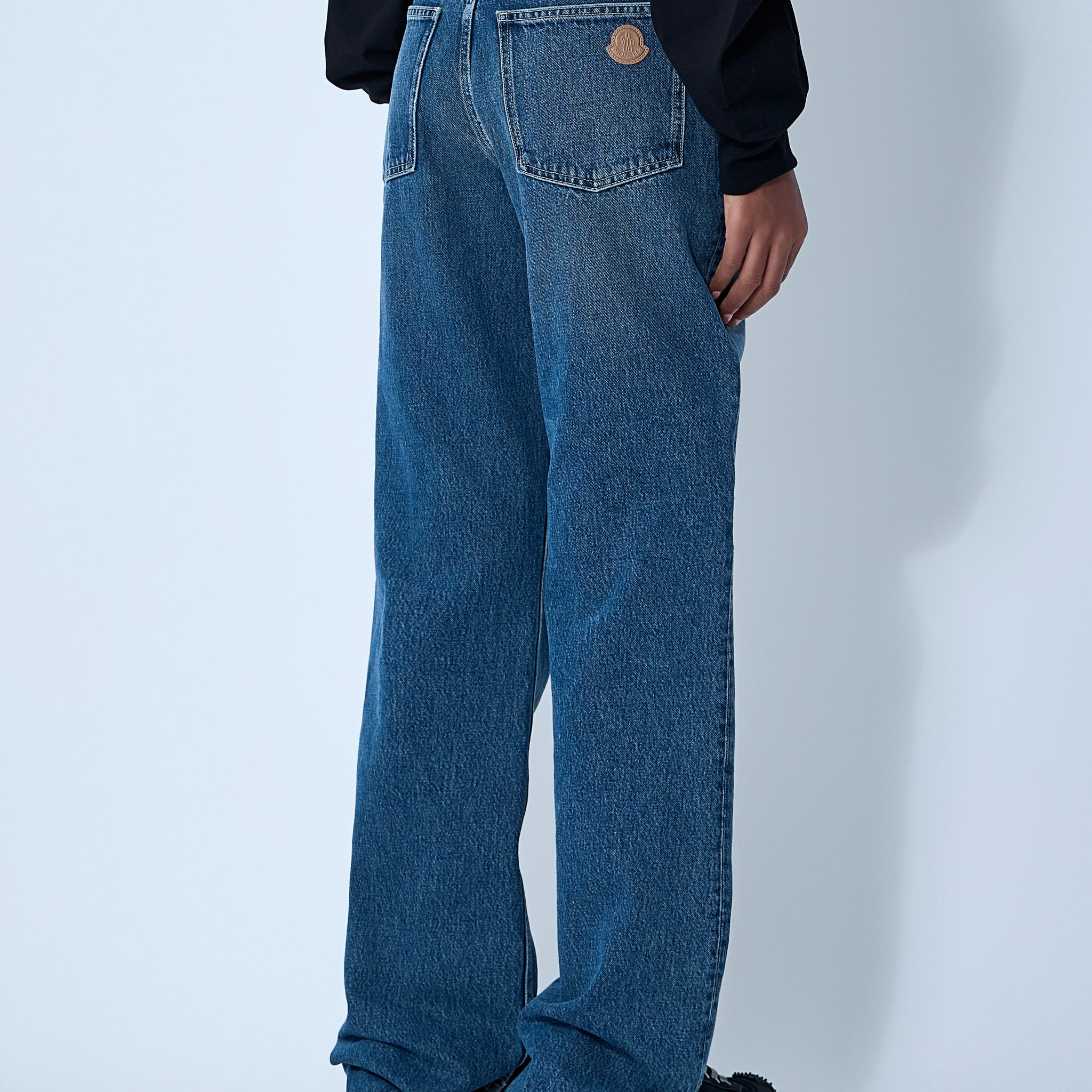 Moncler Women Five-Pocket Jeans