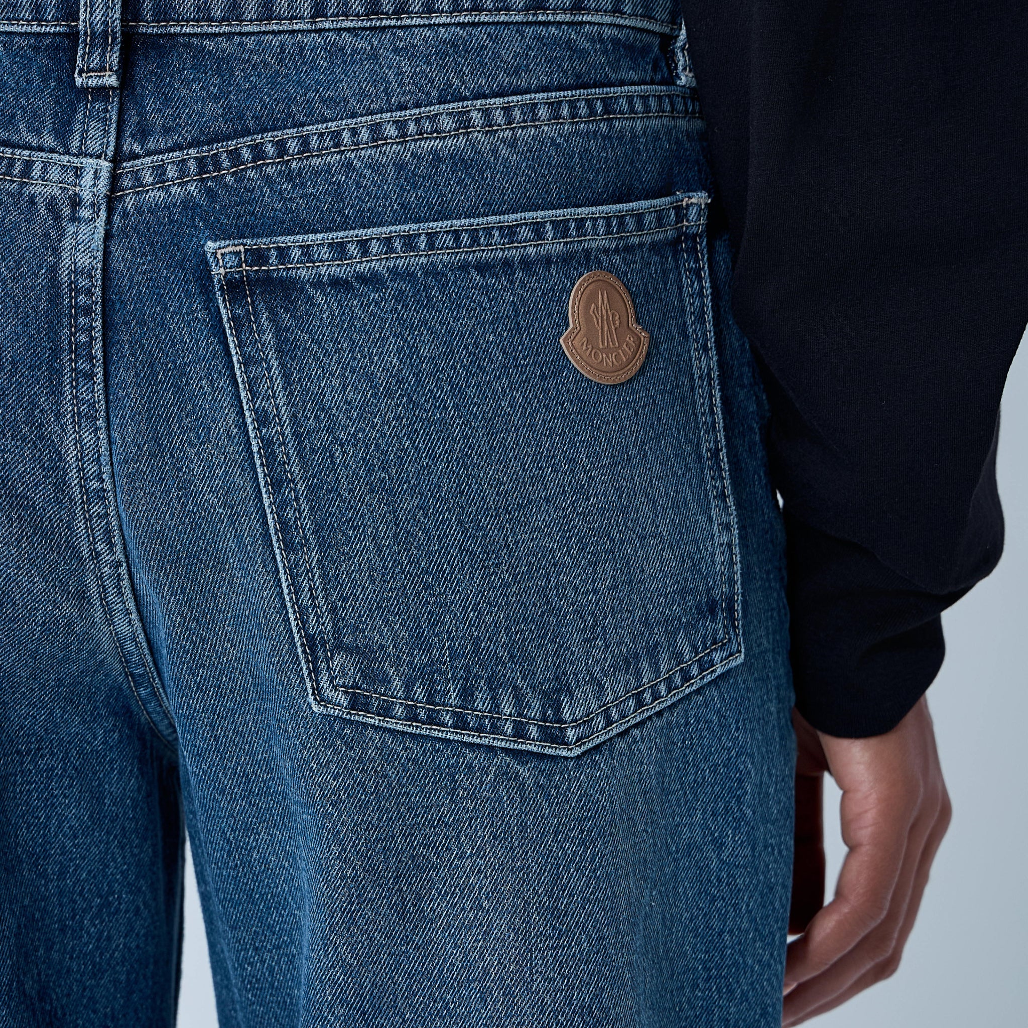 Moncler Women Five-Pocket Jeans