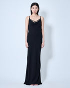 Mugler Women Crepe Maxi Dress