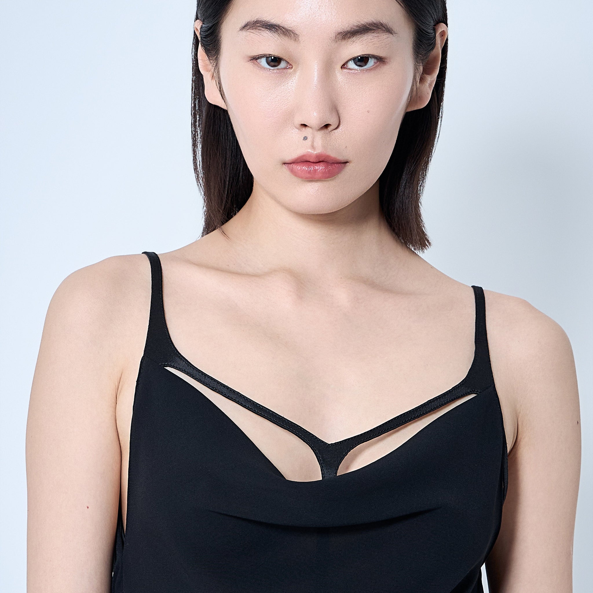 Mugler Women Crepe Maxi Dress