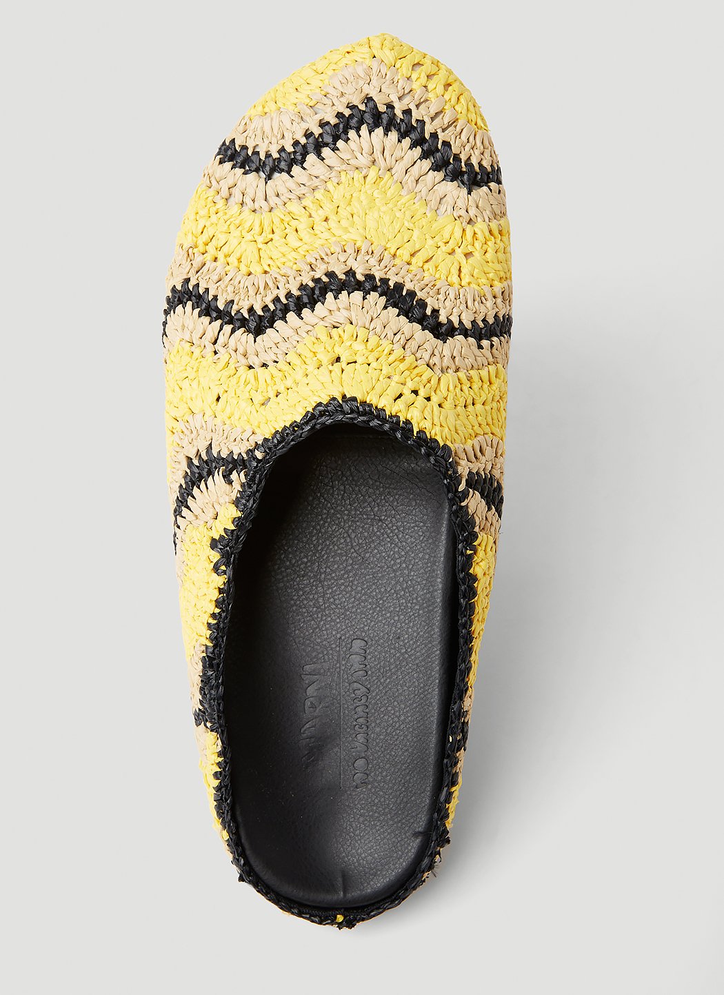 Marni X No Vacancy Men Fussbet Sabot Raffia Mules Shoes / Sandals Luosophy