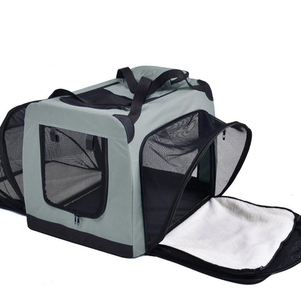 Hounda Accordion Expandable Travel Pet Carrier