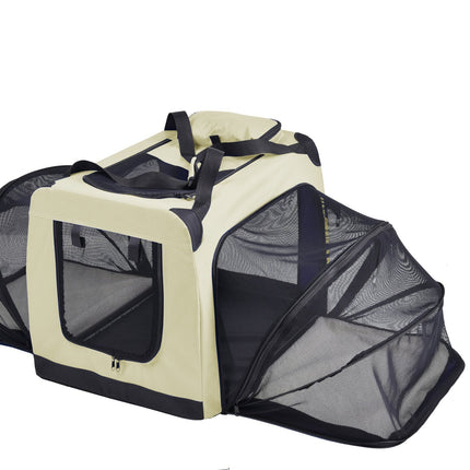Hounda Accordion Expandable Travel Pet Carrier