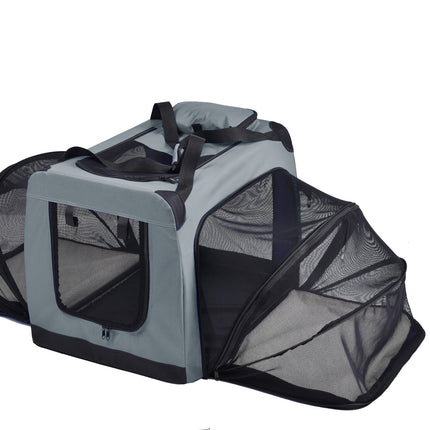 Hounda Accordion Expandable Travel Pet Carrier