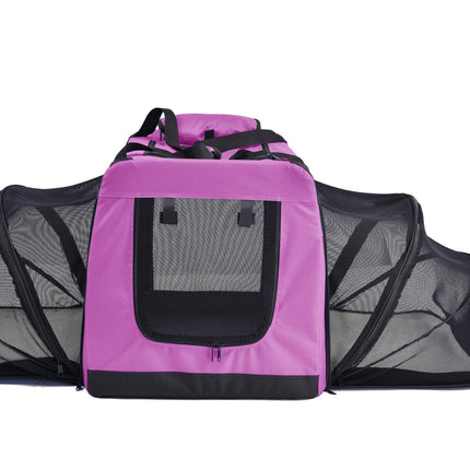 Hounda Accordion Expandable Travel Pet Carrier