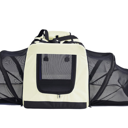 Hounda Accordion Expandable Travel Pet Carrier