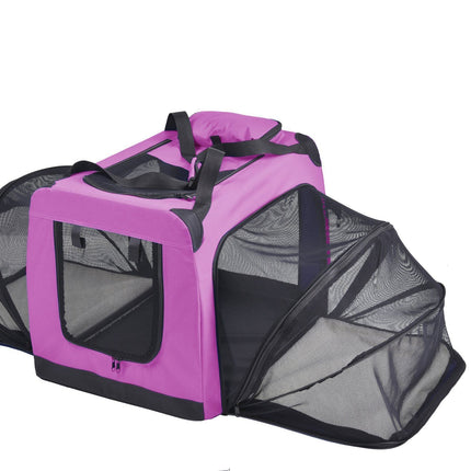 Hounda Accordion Expandable Travel Pet Carrier