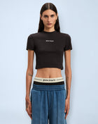 Palm Angels Women Logo Motif T-Shirt