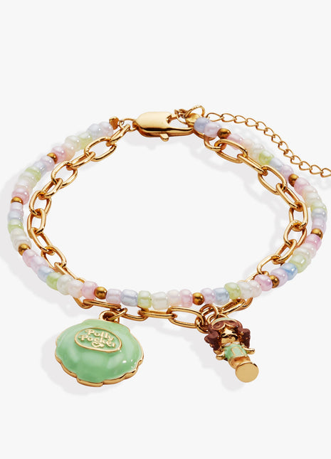 Polly Pocket™ 2 Row Charm Bracelet