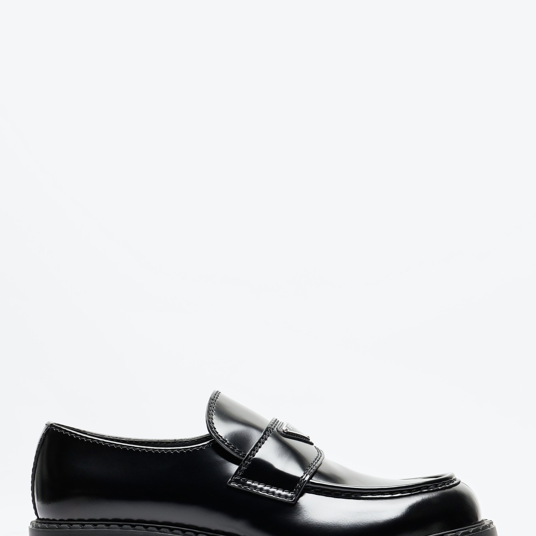 Prada Men Chocolate Loafers